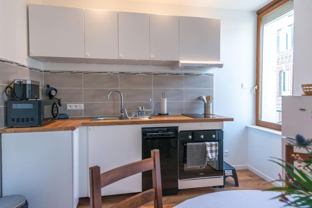 La Petite Marcelle, Appartement & Garage Le Tréport Eksteriør billede